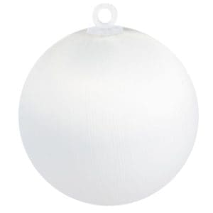 Handy Hands Decor Satin Covered Styrofoam Balls 3 4-pkg-white