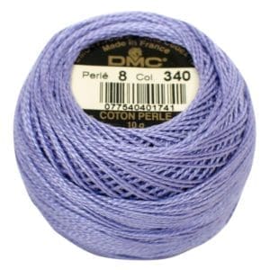 DMC Perle Cotton, Size 8, DMC 3844, Turquoise, Pearl Cotton Ball