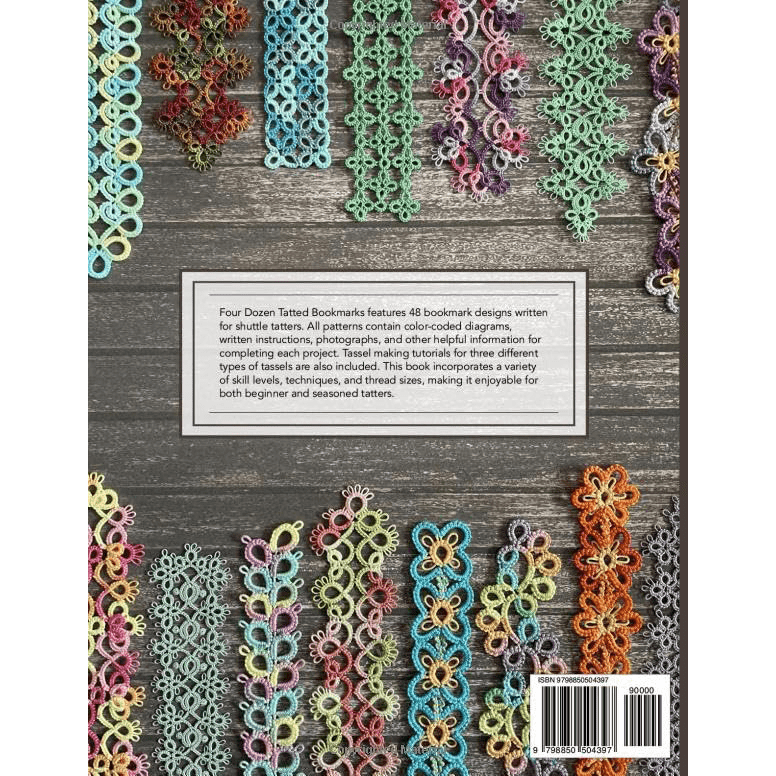 Four Dozen Tatted Bookmarks by Robin Perfetti, T606 - Image 2