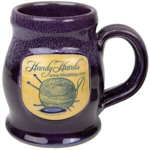 HH Mug – 12oz Patriot, Plum Frosted Lilac/White, TA1165