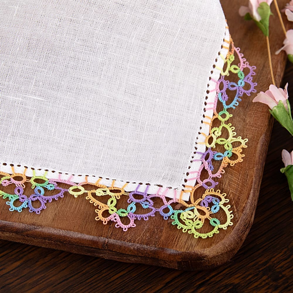 Elegant Scallop Edging Wheels Go Round hankyEdging 06 25 25