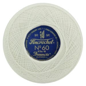 Presencia Fincrochet Size 60 - Ecru, (1,140 yds), PF60EC